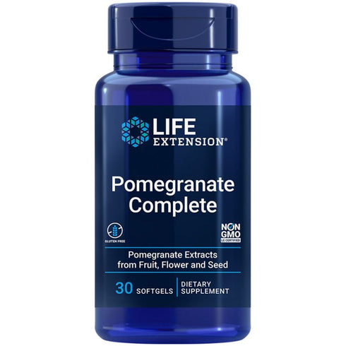 Pomegranate Complex 30 Capsules-Life Extension-Matakana Pharmacy